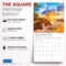 Plato; Tropical Islands | 2027 12 x 24 Inch (Hanging) Monthly Square Wall Calendar | Foil Stamped Cover; Category:Wall Calendars; Image:7